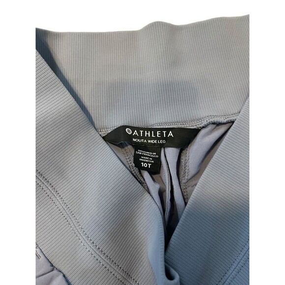 Athleta Wide Leg Pants in Steel Blue - Picture 6 of 10